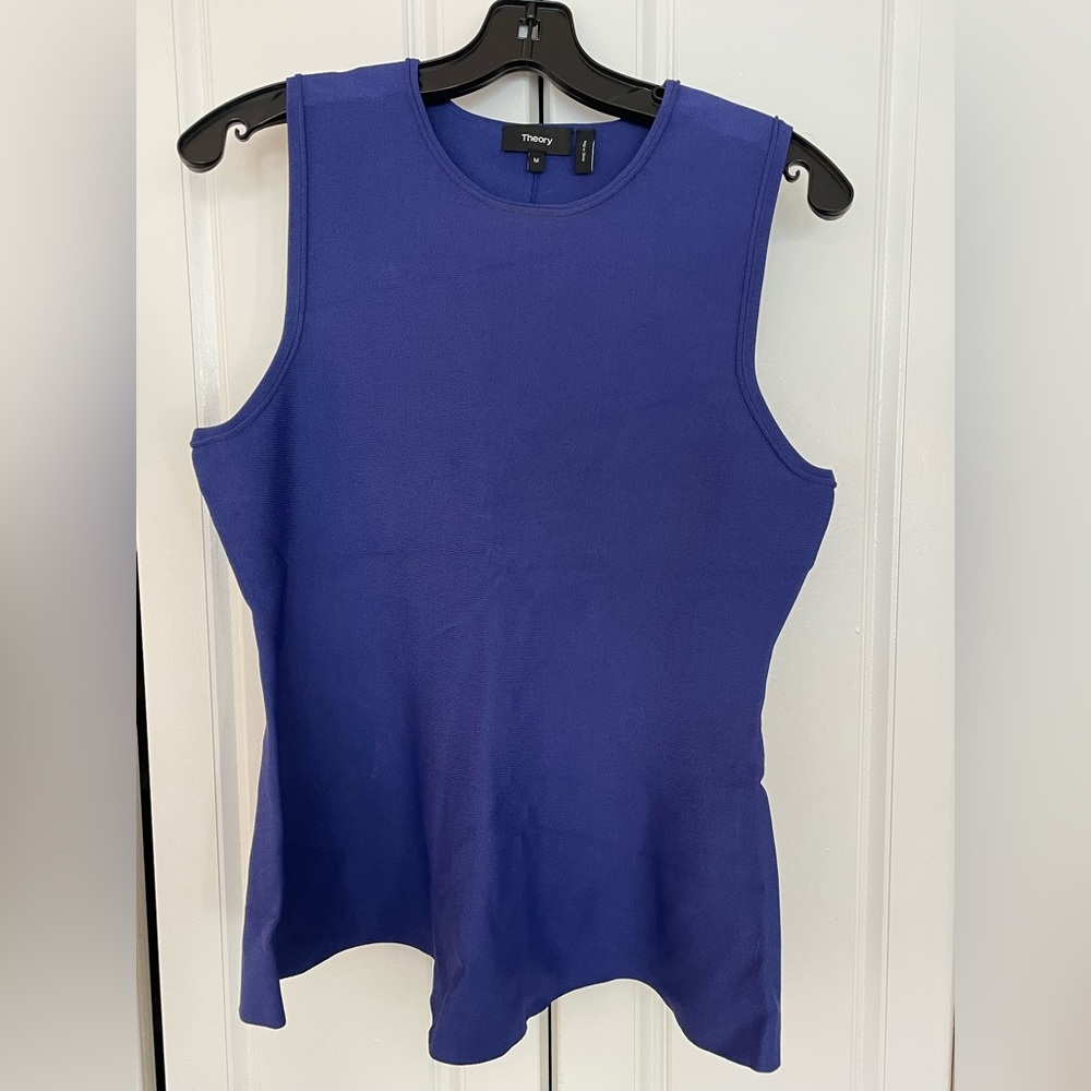 LIKE NEW Theory Sleeveless Shirt- Size Medium